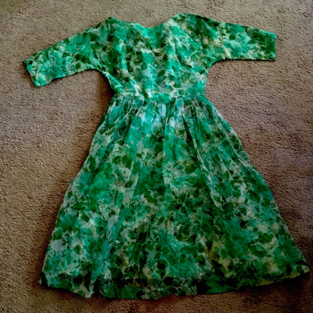 Vintage chiffon dress